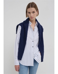 Блузка на пуговицах A RIGHE , белый Calliope