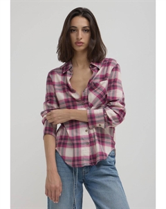 Блузка на пуговицах, светло-розовый Calliope