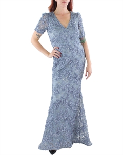 Женское кружевное вечернее платье макси Xscape