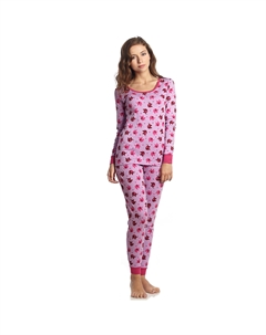 Женская двухкомпонентная хлопковая пижама слон, цвет elephant Leveret