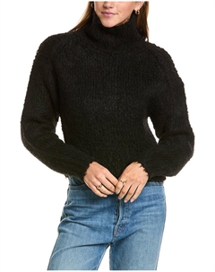 Свитер-водолазка Dillion из смеси альпаки, черный Rag & bone