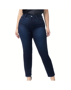 Джинсы прямого покроя с ультравысокой талией Knockout в цвете Solstice Paige