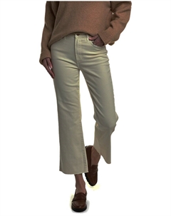 Джинсы-ботфорты Ally с высокой посадкой и винтажной отделкой Eggshell, белый Pistola