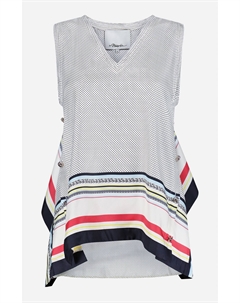 Женский топ Ny Liberty цвета слоновой кости Multi 3.1 phillip lim