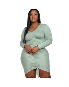 Женское платье, цвет green bay Fashnzfab