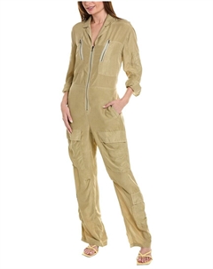 Шелковый комбинезон Jaden, коричневый Rag & bone