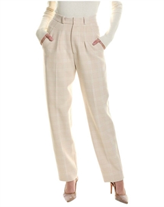 Клетчатые брюки, цвет tan St. john