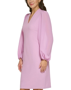 Женское плиссированное коктейльное платье выше колена, цвет orchard Vince camuto