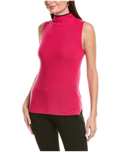 Свитер Funnel Neck из смеси шерсти, черный St. john