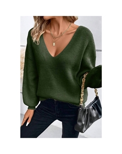 Свитер с бантом на спине зеленого цвета Pretty bash