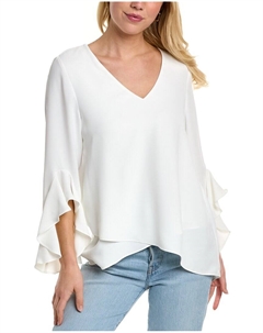 Туника Flutter, белый Vince camuto