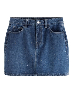 Юбка мини Skirt, темно-синий Next
