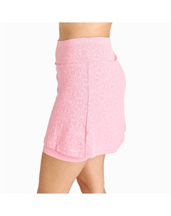 Женская юбка-трапеция с высокой талией и шортами для плавания размера плюс, цвет primrose pink (textured) Calypsa