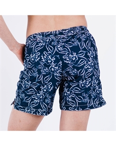 Женские шорты для плавания 7 дюймов - Выкройки, цвет navy blooms Calypsa