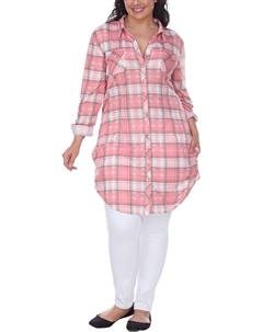 Блузка женская, розовый/бежевый White mark