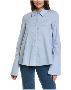 Каролина Констас Верена Топ, синий Caroline constas