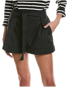 Завязывается на талии шорты, черный 3.1 phillip lim