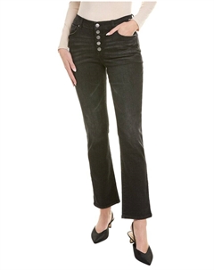 Прямые джинсы Button Fly, цвет carbon Cabi