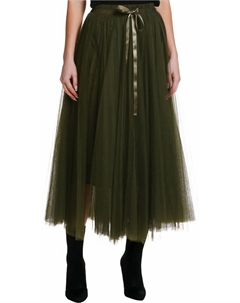 Летняя юбка Brooke в оливковом цвете Astrid