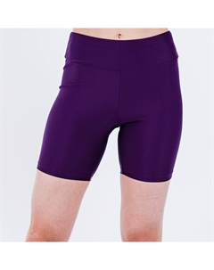 Женские шорты для плавания с высокой талией длиной до середины бедра, цвет eggplant Calypsa