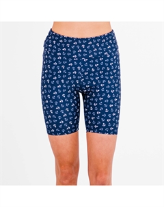 Женские шорты для плавания с высокой талией и длиной до середины бедра - Выкройки, цвет navy anchors Calypsa