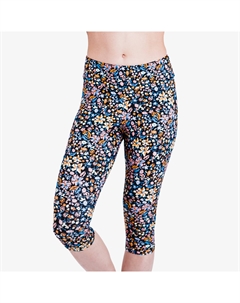 Женские леггинсы-капри с высокой талией для плавания, цвет evening blossoms Calypsa