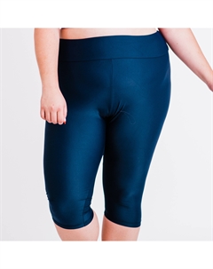 Женские леггинсы-капри с высокой талией для плавания Plus Women's, темно-синий Calypsa
