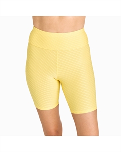 Женские шорты для плавания с высокой талией длиной до середины бедра, цвет buttercup (textured) Calypsa