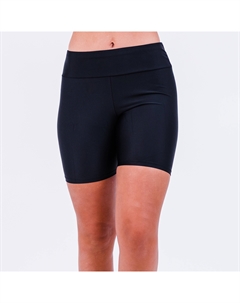 Женские шорты для плавания с высокой талией длиной до середины бедра, черный Calypsa