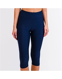 Женские леггинсы-капри с высокой талией для плавания, темно-синий Calypsa