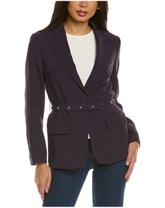 Куртка с поясом BOSS, фиолетовый Hugo boss