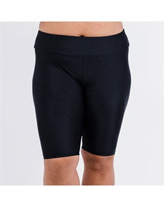 Женские длинные велосипедные шорты для плавания с высокой талией, черный Calypsa
