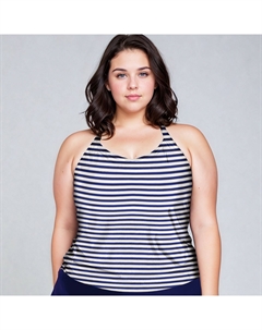 Женский топ для плавания Maya с бретелькой через шею и встроенным бюстгальтером, цвет sunshine sails Calypsa