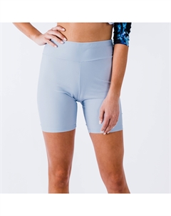 Женские шорты для плавания с высокой талией длиной до середины бедра, цвет dusty blue Calypsa