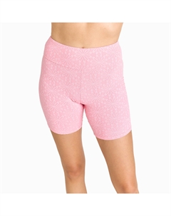 Женские шорты для плавания с высокой талией длиной до середины бедра, цвет primrose pink (textured) Calypsa