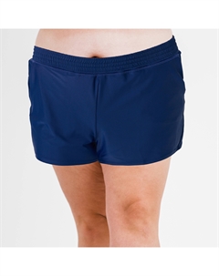 Женские шорты для плавания Plus Classic Fit с трусиками, темно-синий Calypsa