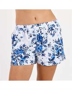 Женские шорты для плавания Plus 2"-3" - Выкройки, цвет blue blooms Calypsa