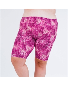 Женские длинные велосипедные шорты для плавания с высокой талией, цвет raspberry burst Calypsa