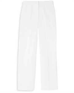 Женские эластичные укороченные брюки с карманами, цвет optic white St. john