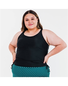 Женский купальник-танкини Maya Maya с вынимающимися чашечками, черный Calypsa