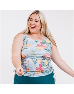 Женский купальник-танкини Maya Maya с вынимающимися чашечками - Patterns, цвет hawaiian paradise Calypsa