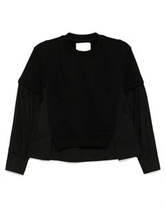 Трикотажный топ в технике пэчворк, черный 3.1 phillip lim