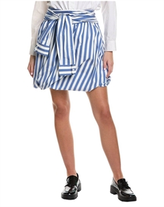 3.1 Юбка-пузырь Phillip Lim, синий 3.1 phillip lim