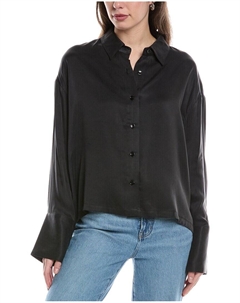 Блузка на пуговицах, черный Chaser