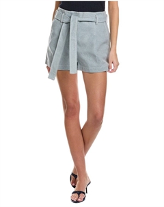 3.1 Шорты с высокой талией Phillip Lim, синий 3.1 phillip lim