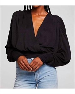 Блузка City в цвете лакрицы, цвет licorice Chaser