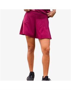 Женские струящиеся шорты 2 в 1, цвет cranberry Calypsa
