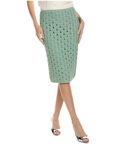 Юбка крючком, зеленый St. john