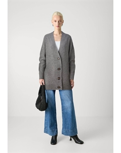 Кардиган MADDY LONG BUTTON, темно-серый Jdy