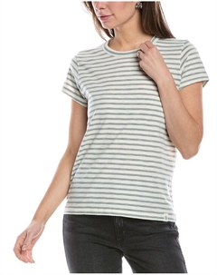 Футболка в полоску Slub, белый Rag & bone